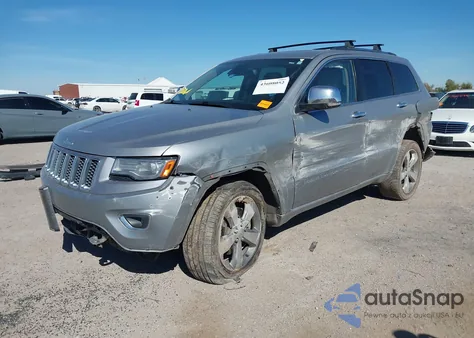 2014 Jeep Grand Cherokee Overland from USA, damaged, VIN 1C4RJFCT1EC389136